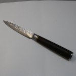 Damascus Steak Knife with Wood Handle - 5