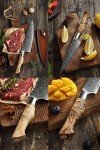 Hezhen 2-Piece Damascus Japanese Chef Knife Set