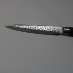 Damascus Steak Knife with Wood Handle - 5