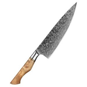 Hezhen by XinZuo 8.3" Damascus Chef Knife