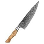 Hezhen by XinZuo 8.3" Damascus Chef Knife