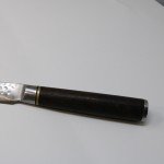 Damascus Steak Knife with Wood Handle - 5