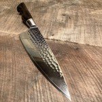 Hezhen 5-Piece Damascus Rosewood Knife Set