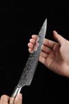 Hezhen 2-Piece Damascus Japanese Chef Knife Set