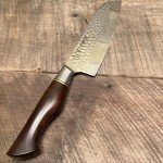 Hezhen 5-Piece Damascus Rosewood Knife Set