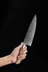 Hezhen 2-Piece Damascus Japanese Chef Knife Set