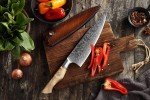 Hezhen by XinZuo 8.3" Damascus Chef Knife