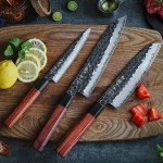 Hezhen PM8S 3-Piece Japanese Knife Set