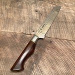 Hezhen 5-Piece Damascus Rosewood Knife Set