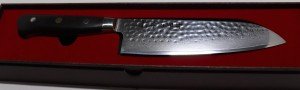 HEZHEN 8-Inch Santoku Japanese Knife