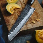 Hezhen PM8S Chef & Nakiri Knife Set