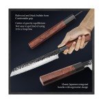 HEZHEN 5-Piece Precision Japanese Chef Knife Set