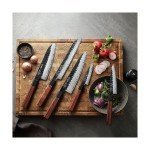 HEZHEN 5-Piece Precision Japanese Chef Knife Set