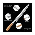 HEZHEN 270mm Japanese Sashimi Yanagiba Knife