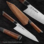 8.5" Damascus Steel Japanese Chef Knife Set