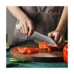5-Piece HEZHEN Damascus Steel Kitchen Knife Set