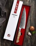 HEZHEN 8.3" VG10 Damascus Steel Chef Knife