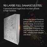 8.5" Damascus Steel Japanese Chef Knife Set