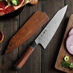 8.5" Damascus Steel Japanese Chef Knife Set
