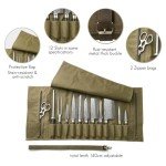 Heavy-Duty Japanese Chef Knife Roll Backpack