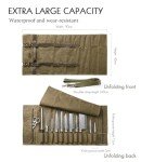 Heavy-Duty Japanese Chef Knife Roll Backpack