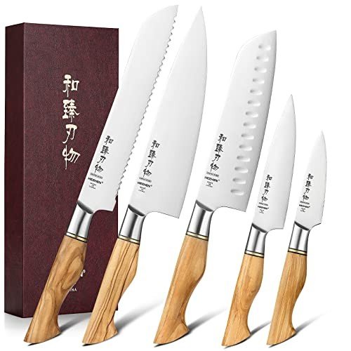 Hezhen Hand Forged Japanese Knife Set
