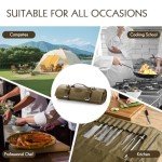 Heavy-Duty Japanese Chef Knife Roll Backpack