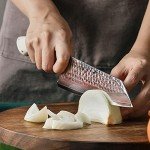 HEZHEN 7.3” Santoku Knife - High Carbon Steel