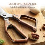 HEZHEN Damascus Kitchen Shears with Aluminium Handle