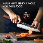 HEZHEN 8.5" High Carbon Chef Knife Set