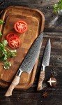 Damascus Steel Kitchen Knife Set - 2 Pieces