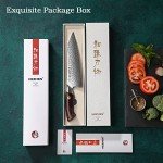 8.5" Damascus Chef Knife with G10 Handle