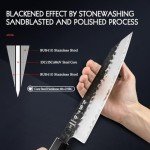 HEZHEN 8.5” High Carbon Japanese Chef Knife