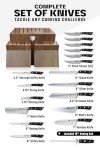 Dalstrong Gladiator Series 18-Piece Knife Set
