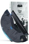 Dalstrong Batman Ulu Knife - 7 Inch Black Edition