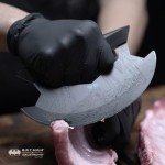 Dalstrong Batman Ulu Knife - 7 Inch Black Edition