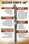 Dalstrong 12" Slicing Knife - Barbarian Series
