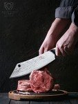 Dalstrong Shogun Series Elite Hybrid Cleaver & Chef Knife