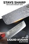 DALSTRONG Ronin Usuba Knife - 7 Inch, Damascus Steel