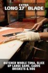Dalstrong Shadow Black Tuna Knife - 17 Inch Slicer