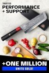 DALSTRONG Ronin Usuba Knife - 7 Inch, Damascus Steel