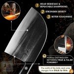 ENOKING 6.7" Serbian Chef Knife with Sheath