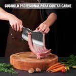 Hand Forged Japanese Cleaver Knife for Meat Cutting