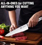 Precision Japanese Knife Set with Sharpener (15 Pieces)