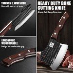ENOKING Heavy-Duty 5.7-Inch Meat Cleaver Knife