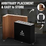Precision Japanese Knife Set with Sharpener (15 Pieces)