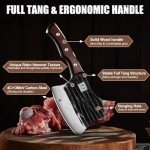 ENOKING Heavy-Duty 5.7-Inch Meat Cleaver Knife
