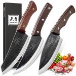 ENOKING Hand Forged Japanese Chef Knife Set