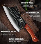 ENOKING Meat Cleaver and Butcher Knife Set