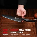 Zennish 8-Inch Professional Japanese Chef Knife